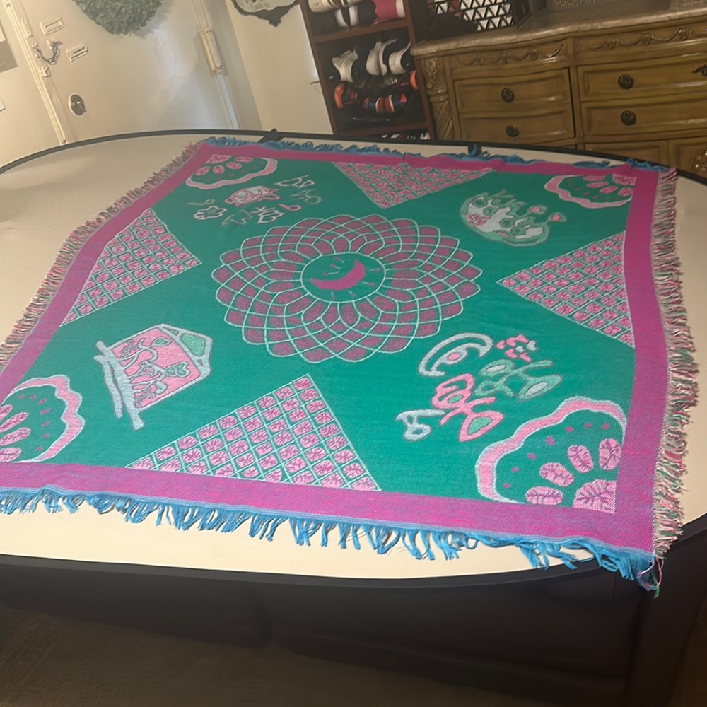 Beautiful Women,S Large Square Winter Scarf Or For Home Decor